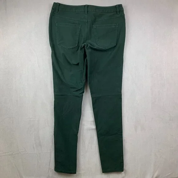 Lululemon Men Pants 32 Green Jeans ABC Skinny-Fit Utilitech Tapered 32x34 M5AD0S - Picture 8 of 10